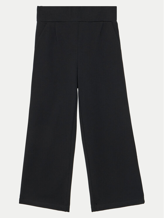 NAME IT Spodnie materiałowe 13224822 Czarny Regular Fit