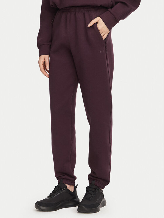 Under Armour Spodnie dresowe Ua Unstoppable 6013521 Bordowy Regular Fit