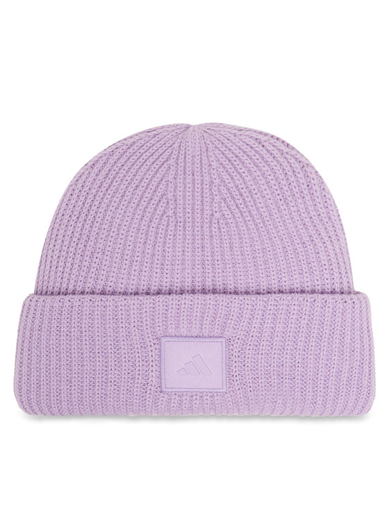 adidas Czapka Wide Cuff JM1543 Fioletowy