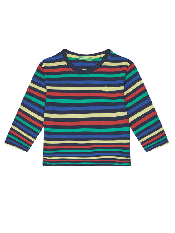 United Colors Of Benetton Bluzka 3FNLG10K9 Kolorowy Regular Fit