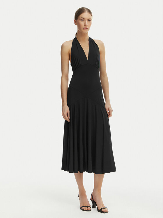 MICHAEL Michael Kors Sukienka koktajlowa MS683COH6J Czarny Slim Fit
