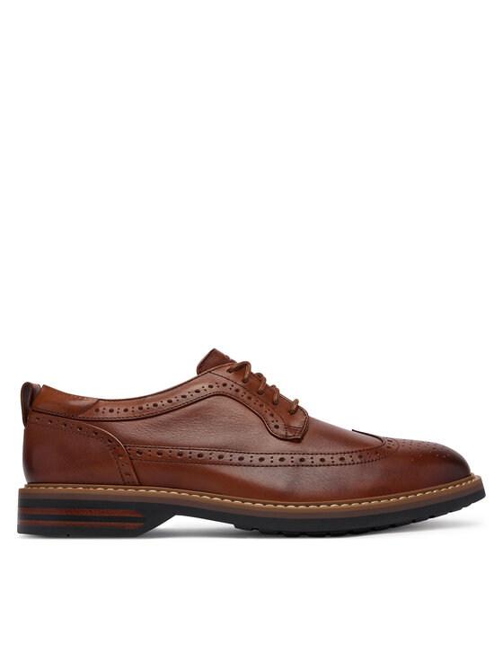 Clarks Półbuty Aldwin 2 Limit 26320107 Brązowy