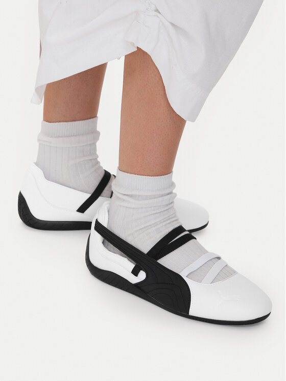 Puma Baleriny Speedcat Ballet Lthr Wns 406144 03 Biały