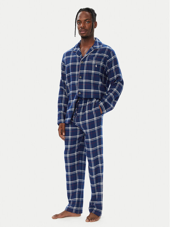 Polo Ralph Lauren Piżama 714754038012 Granatowy Regular Fit