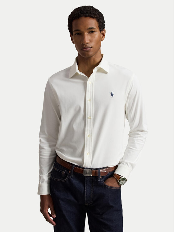 Polo Ralph Lauren Koszula 710B26145003 Biały Classic Fit