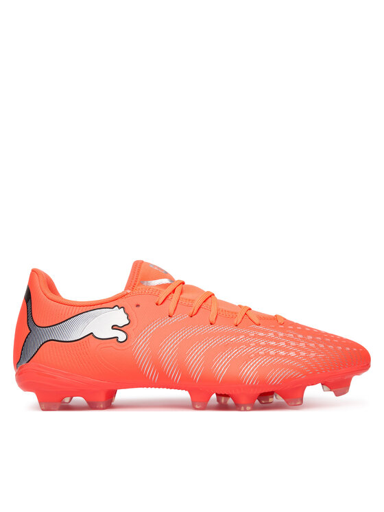 Puma Buty do piłki nożnej Future 9 Play Fg/Ag 108715 01 Pomarańczowy