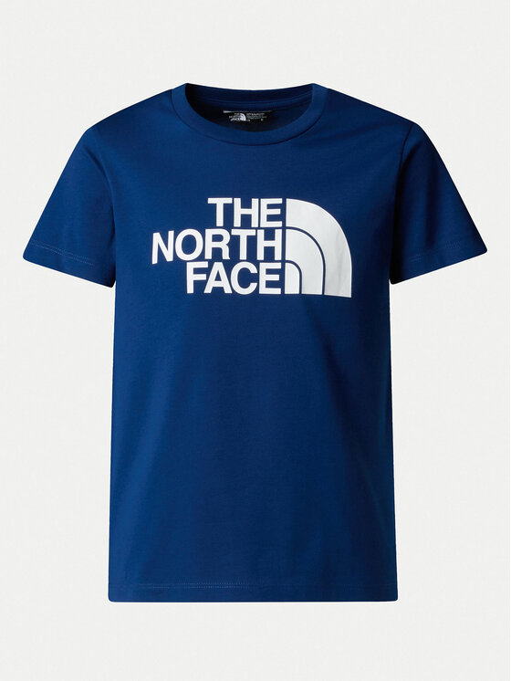 The North Face T-Shirt Easy NF0A8DRN Niebieski Regular Fit