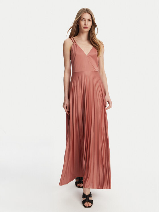 MAX&Co. Sukienka koktajlowa Vivetta 2516621044200 Różowy Regular Fit