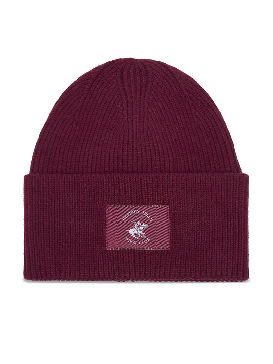 Beverly Hills Polo Club Czapka CWBEO-BHPC-W3-002-AW26 Bordowy
