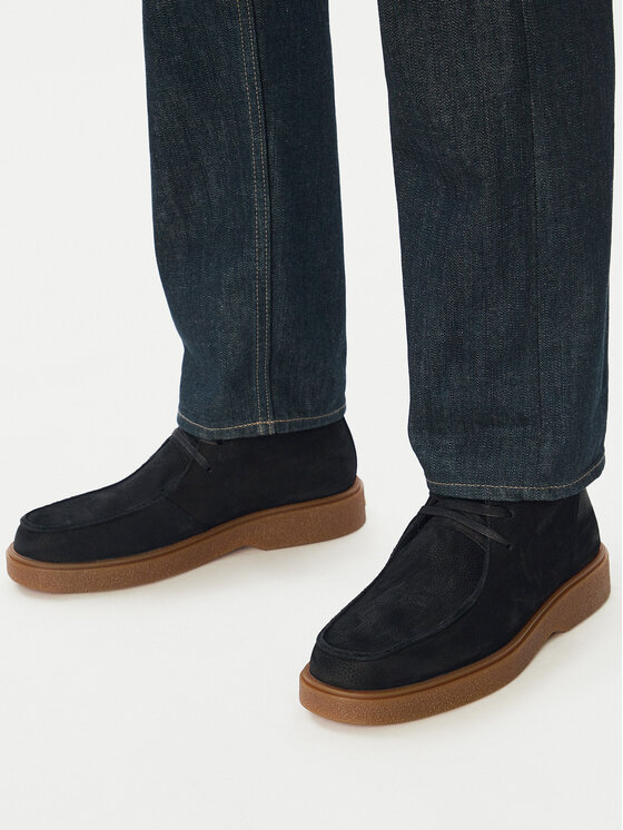 Calvin Klein Trzewiki HM0HM02256 Granatowy