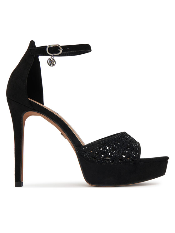 Nine West Sandały TS6218-01 Czarny