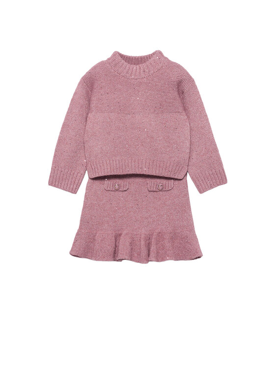 Abel & Lula Komplet dziecięcy 5543 Różowy Regular Fit