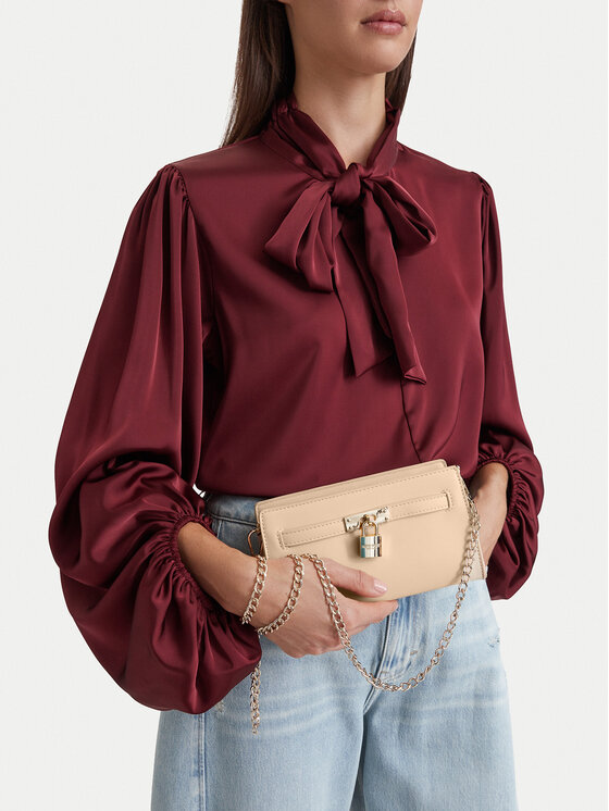 Nine West Torebka CEO-GOLDEN MUSE-LA374-6033 Beżowy