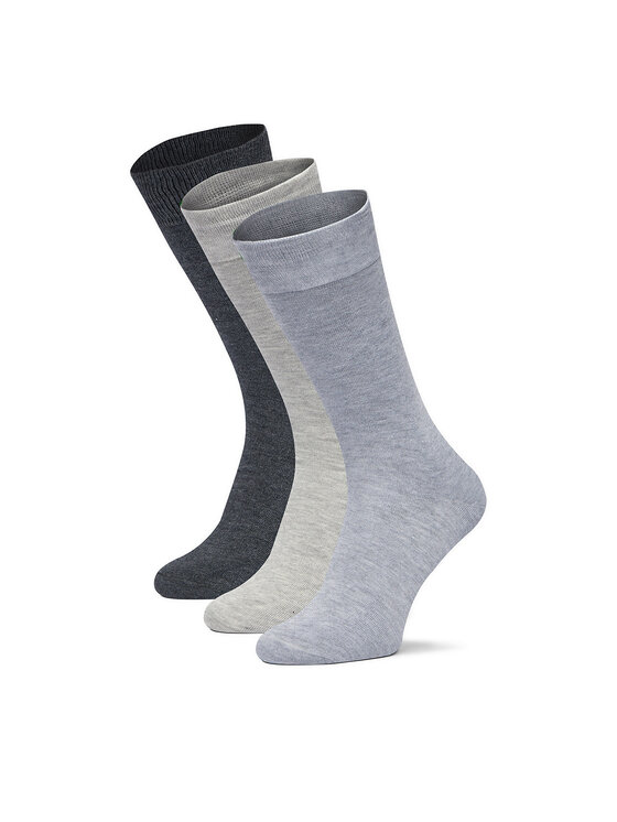 GINO ROSSI Skarpety długie CEO_AS_GR_01_W_AW26 (3-PACK). Szary