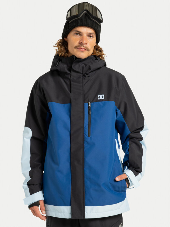 DC Shoes Kurtka narciarska Defiant ADYTJ03089 Granatowy Regular Fit