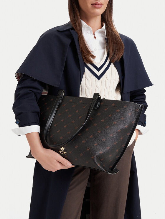 Beverly Hills Polo Club Torebka CEO-BHPC-L-008-10 Czarny