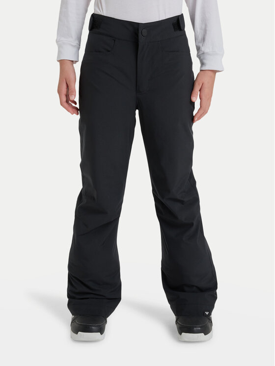 Roxy Spodnie snowboardowe Backyard ERGTP03059 Czarny Regular Fit