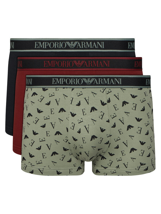 Emporio Armani Underwear Komplet bokserek EM000259 AF25019 M5155 Zielony