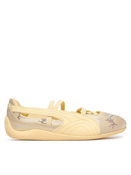 Puma Baleriny Speedcat Ballet Silky 408425 Żółty jasny