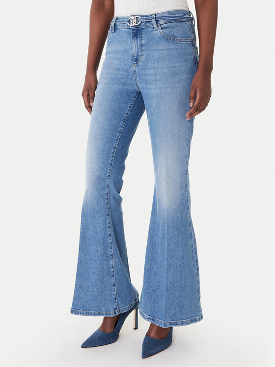 Liu Jo Jeansy UA6159 D0264 Niebieski Flare Fit