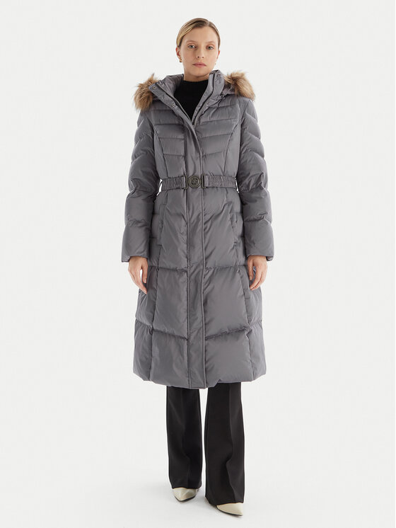 Guess Kurtka puchowa W5BL29 W2802 Szary Regular Fit