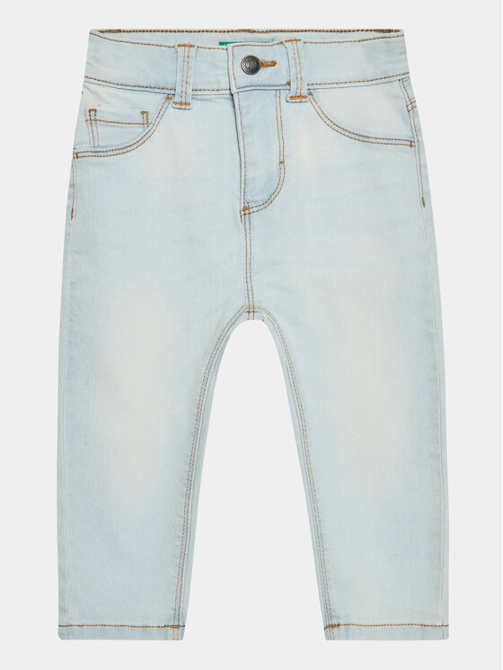 United Colors Of Benetton Jeansy 4DURGE00D Niebieski Slim Fit