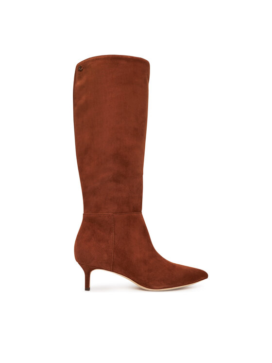 LAUREN RALPH LAUREN Kozaki 802967811003 Brązowy