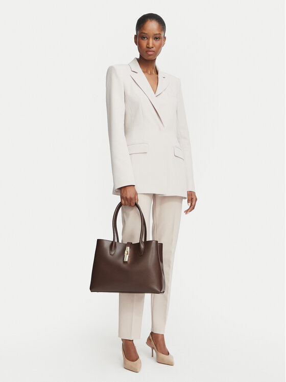 Furla Torebka Goccia M WB01978 ARE000 4284S Brązowy ciemny