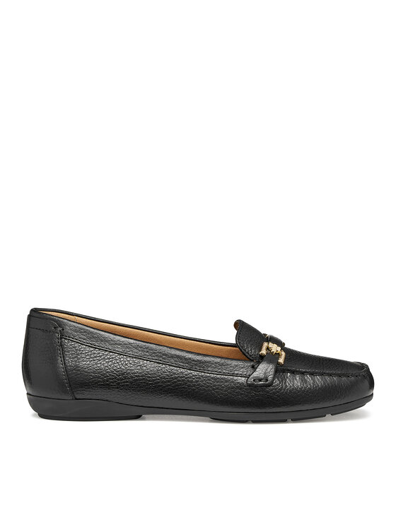 Geox Mokasyny D Annytah Moc B D56BMB-00046 C9999 Czarny