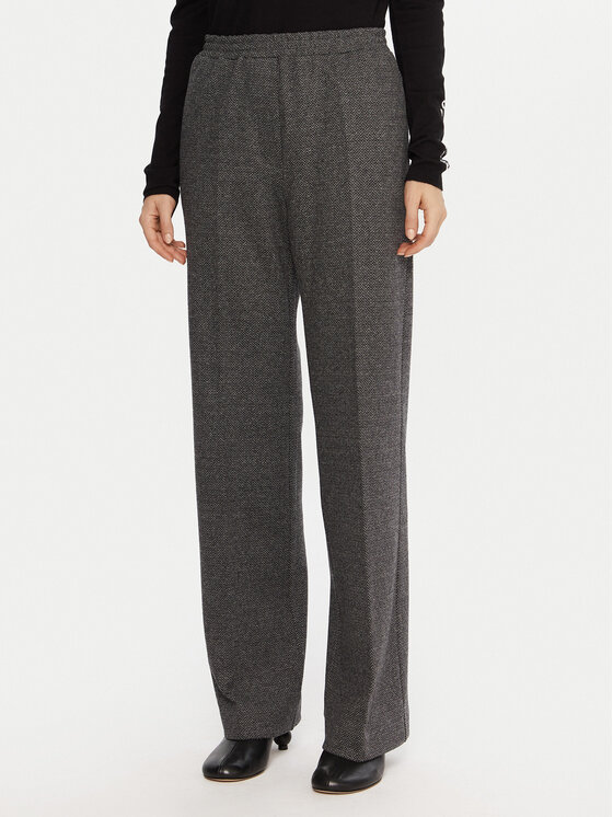Weekend Max Mara Spodnie materiałowe Zelma 2525786042 Szary Regular Fit