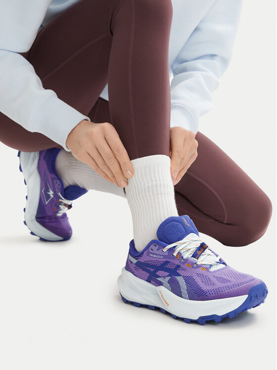 Asics Buty do biegania Trabuco 14 1012B938 Fioletowy