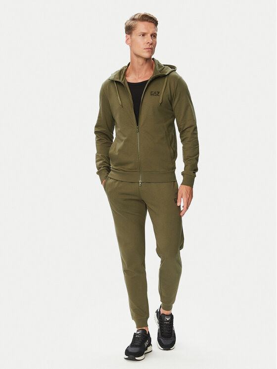 EA7 Emporio Armani Dres 8NPV63 PJVRZ U7014 Zielony Regular Fit