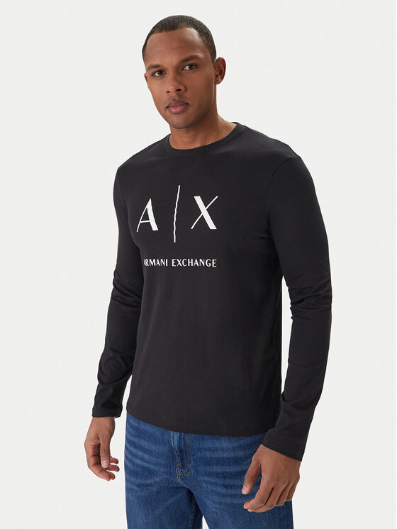 Armani Exchange Longsleeve XM002684 AF10356 UB101 Granatowy Regular Fit