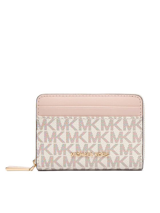 MICHAEL Michael Kors Portfel Jet Set 32T4GJ6Z5B Kremowy