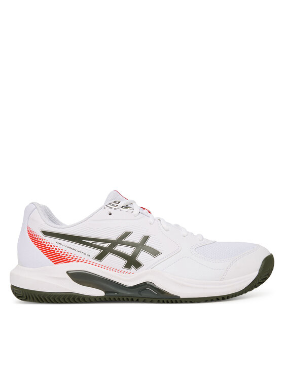 Asics Buty do tenisa Gel-Dedicate 9 Clay 1041A547 Biały