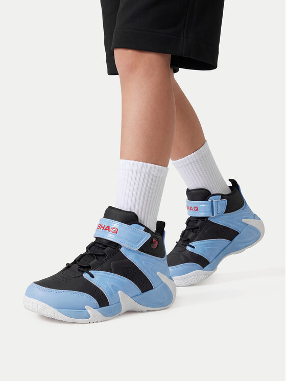 SHAQ Buty do koszykówki C-DEVASTATOR AQ95086Y-BLZ Niebieski jasny