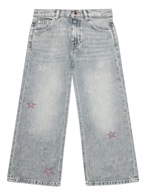 Guess Jeansy J5YA00 D5NJ0 Szary Regular Fit