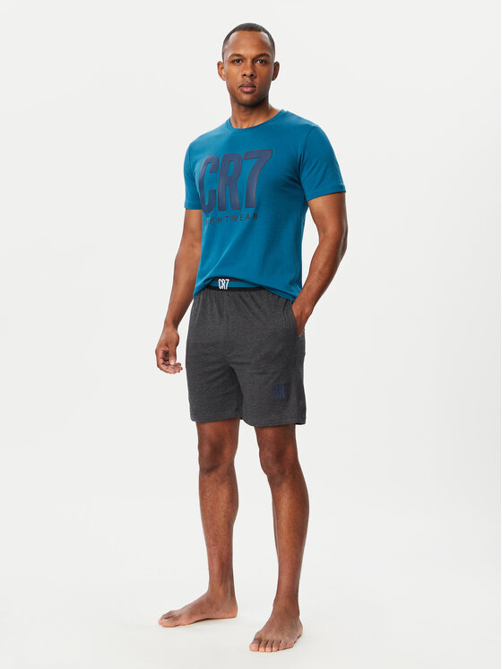 Cristiano Ronaldo CR7 Piżama 8730-41 Kolorowy Regular Fit