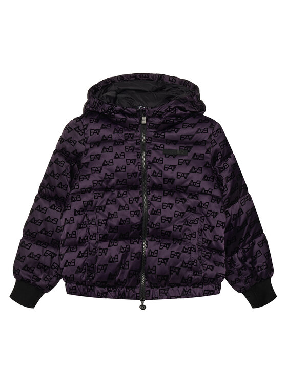 EA7 Emporio Armani Kurtka zimowa 7G000271 AF27530 UA139 Fioletowy Regular Fit