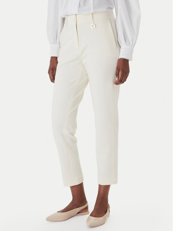 JOOP! Chinosy Petunia 30102026 Écru Slim Fit