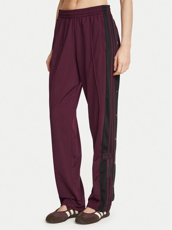 adidas Spodnie dresowe Adibreak Track Tracksuit Bottoms KT0029 Bordowy Regular Fit