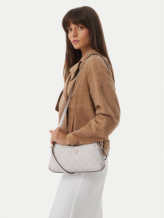 Guess Torebka Noelle II Mini HWBG96 72730 Kremowy