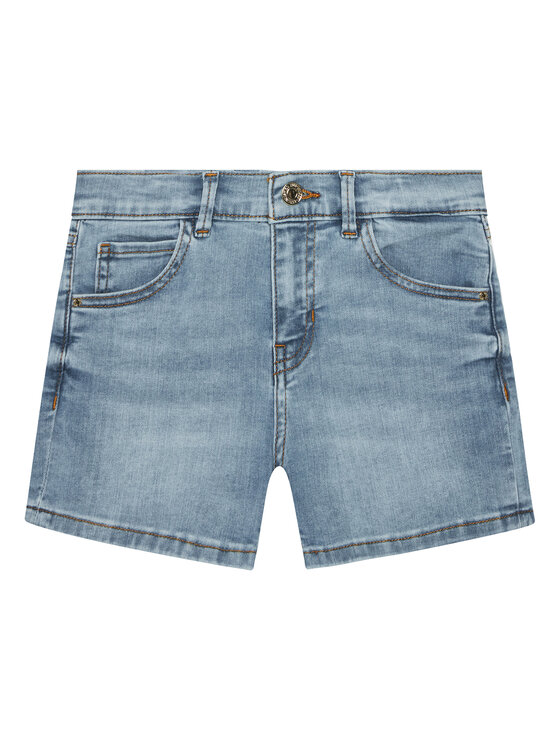 Guess Szorty jeansowe J4RD20 D4CA0 Niebieski Regular Fit