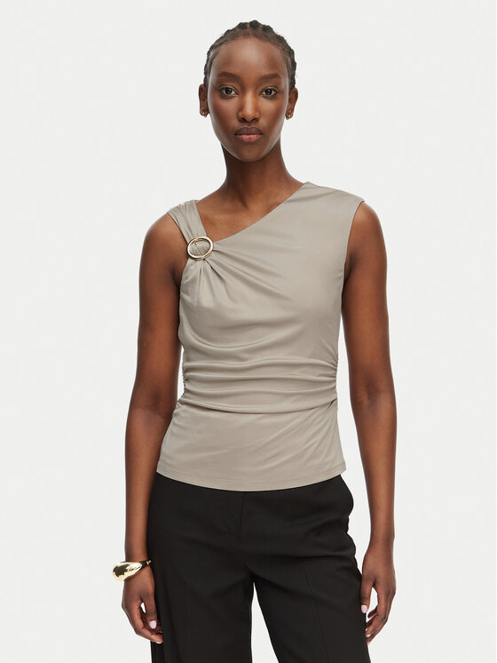Marciano Guess Top G6GP02 K3068 Beżowy Slim Fit