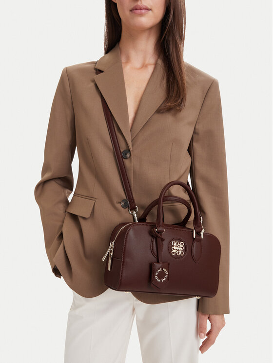 Nine West Torebka CEO- SATIN BLOOM-LDA9374 Brązowy