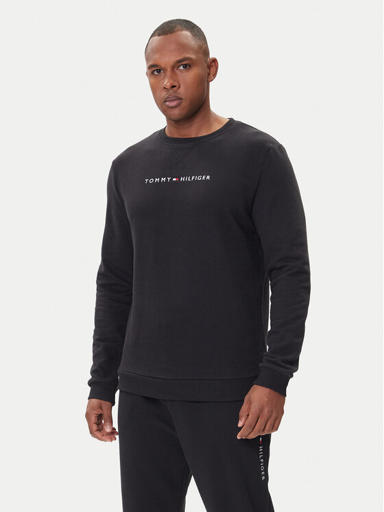 Tommy Hilfiger Bluza UM0UM03666 Czarny Regular Fit