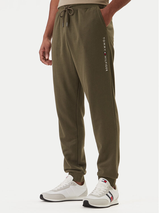 Tommy Hilfiger Spodnie dresowe UM0UM03664 Khaki Regular Fit