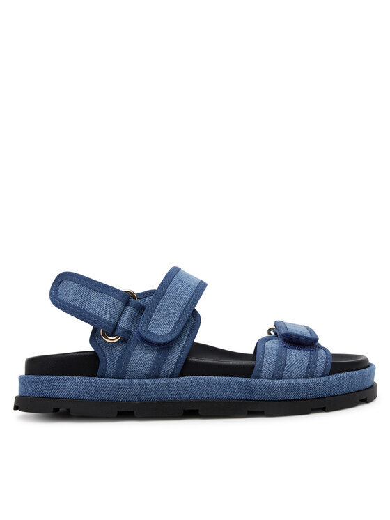 Pollini Sandały SA16244G1MTQ0707 Niebieski