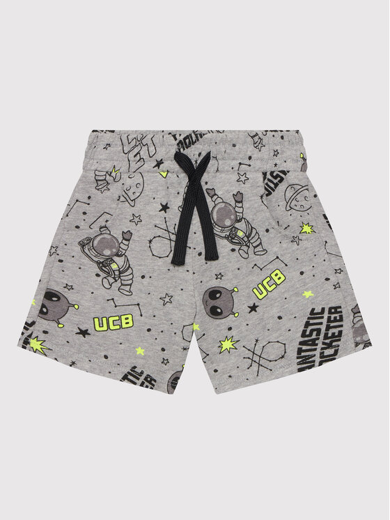 United Colors Of Benetton Szorty sportowe 33AMI0302 Szary Regular Fit
