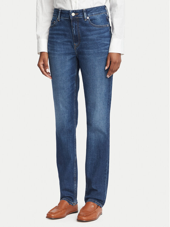 Tommy Hilfiger Jeansy WW0WW45684 Niebieski Slim Fit